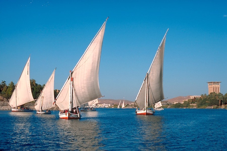 Felucca Ride in Cairo Nile River from Cairo
